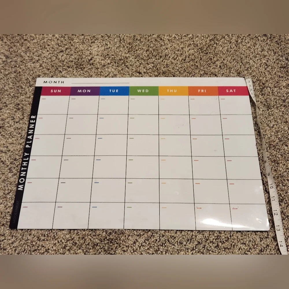 Magnetic Monthly Planner for Home